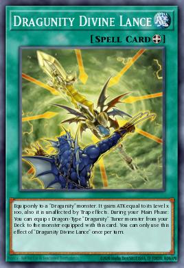 Dragunity Divine Lance - Art 1