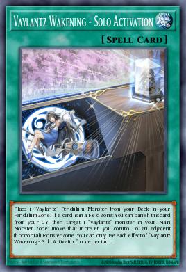Vaylantz Wakening - Solo Activation - Art 1
