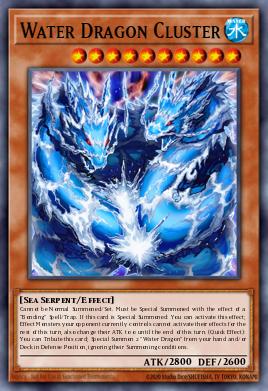 Water Dragon Cluster - Art 1