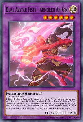 Dual Avatar Fists - Armored Ah-Gyo - Art 1