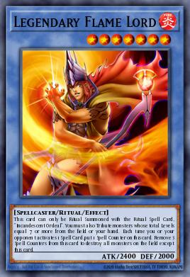 Legendary Flame Lord - Art 1