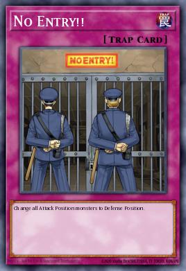 No Entry!! - Art 1
