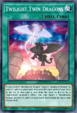 Twilight Twin Dragons - Art 1