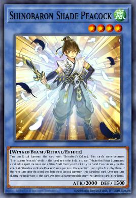 Shinobaron Shade Peacock - Art 1