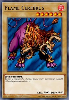 Flame Cerebrus - Art 1