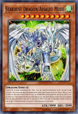 Stardust Dragon/Assault Mode - Art 1