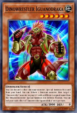 Dinowrestler Iguanodraka - Art 1