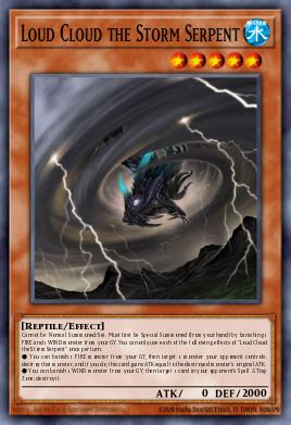 Loud Cloud the Storm Serpent - Art 1