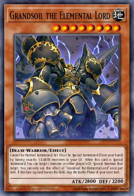 Grandsoil the Elemental Lord - Art 1