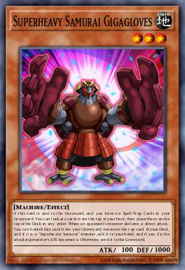 Superheavy Samurai Gigagloves - Art 1