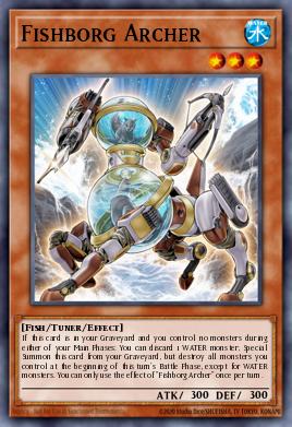 Fishborg Archer - Art 1
