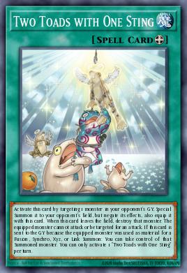 Two Toads with One Sting - Art 1