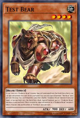 Test Bear - Art 1