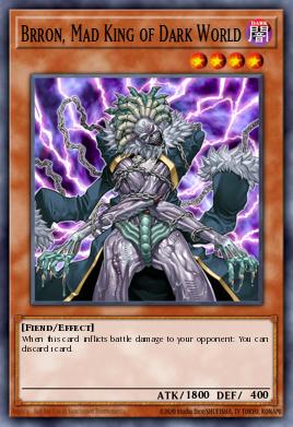 Brron, Mad King of Dark World - Art 1