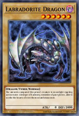 Labradorite Dragon - Art 1