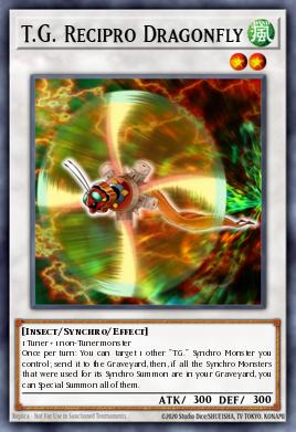 T.G. Recipro Dragonfly - Art 1