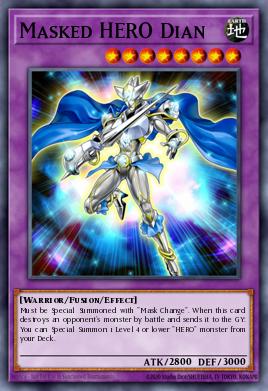 Masked HERO Dian - Art 1