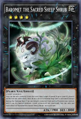 Baromet the Sacred Sheep Shrub - Art 1