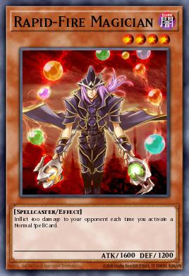 Rapid-Fire Magician - Art 1