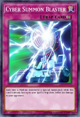 Cyber Summon Blaster - Art 1