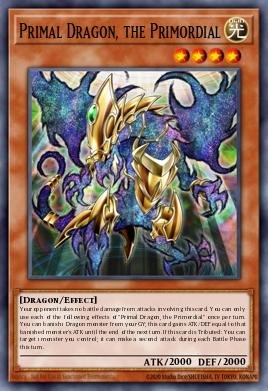 Primal Dragon, the Primordial - Art 1