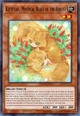 Kittytail, Mystical Beast of the Forest - Art 1