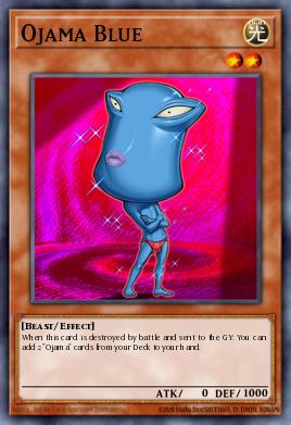 Ojama Blue - Art 1