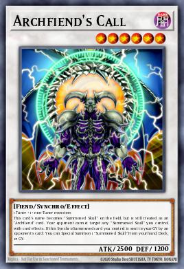 Archfiend's Call - Art 1