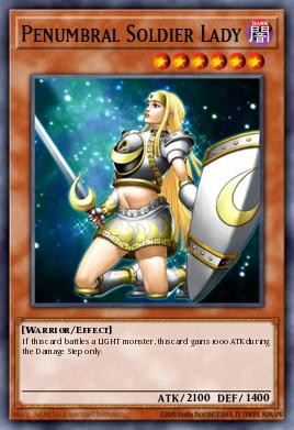 Penumbral Soldier Lady - Art 1