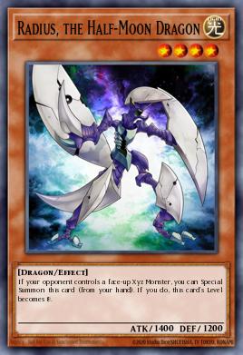 Radius, the Half-Moon Dragon - Art 1