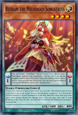 Refrain the Melodious Songstress - Art 1