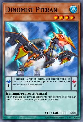 Dinomist Pteran - Art 1