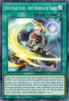 Seven Stars Slash - Army Annihilator Hagun - Art 1