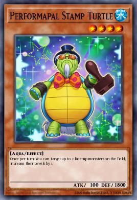 Performapal Stamp Turtle - Art 1