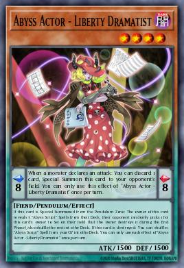 Abyss Actor - Liberty Dramatist - Art 1
