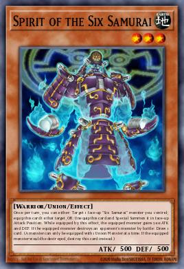 Spirit of the Six Samurai - Art 1