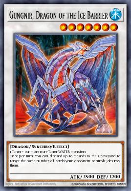 Gungnir, Dragon of the Ice Barrier - Art 1