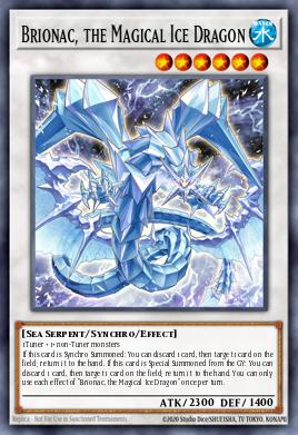 Brionac, the Magical Ice Dragon - Art 1