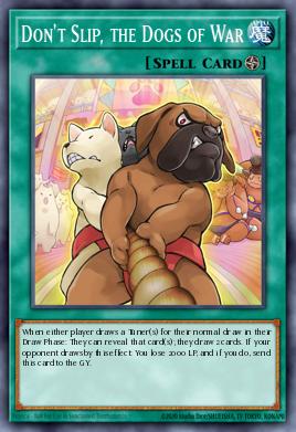 Don't Slip, the Dogs of War - Art 1