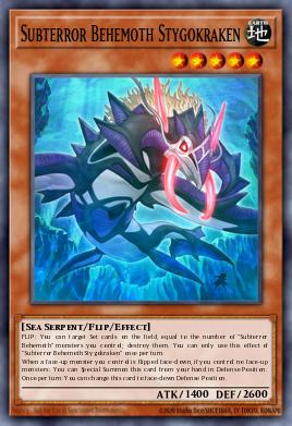 Subterror Behemoth Stygokraken - Art 1