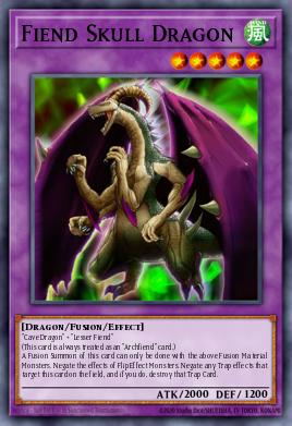 Fiend Skull Dragon - Art 1