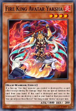 Fire King Avatar Yaksha - Art 1
