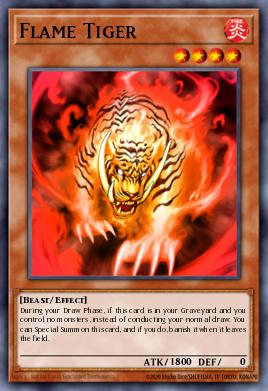Flame Tiger - Art 1