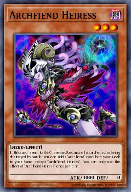 Archfiend Heiress - Art 1
