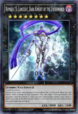 Number 23: Lancelot, Dark Knight of the Underworld - Art 1