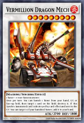 Vermillion Dragon Mech - Art 1