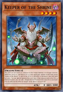 Keeper of the Shrine - Art 1