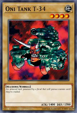 Oni Tank T-34 - Art 1