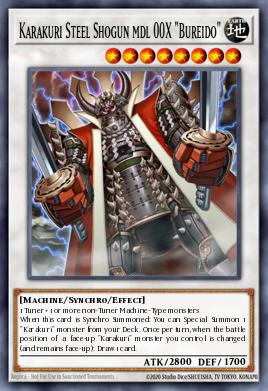 Karakuri Steel Shogun mdl 00X "Bureido" - Art 1
