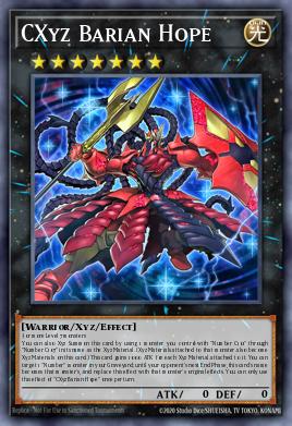 CXyz Barian Hope - Art 1